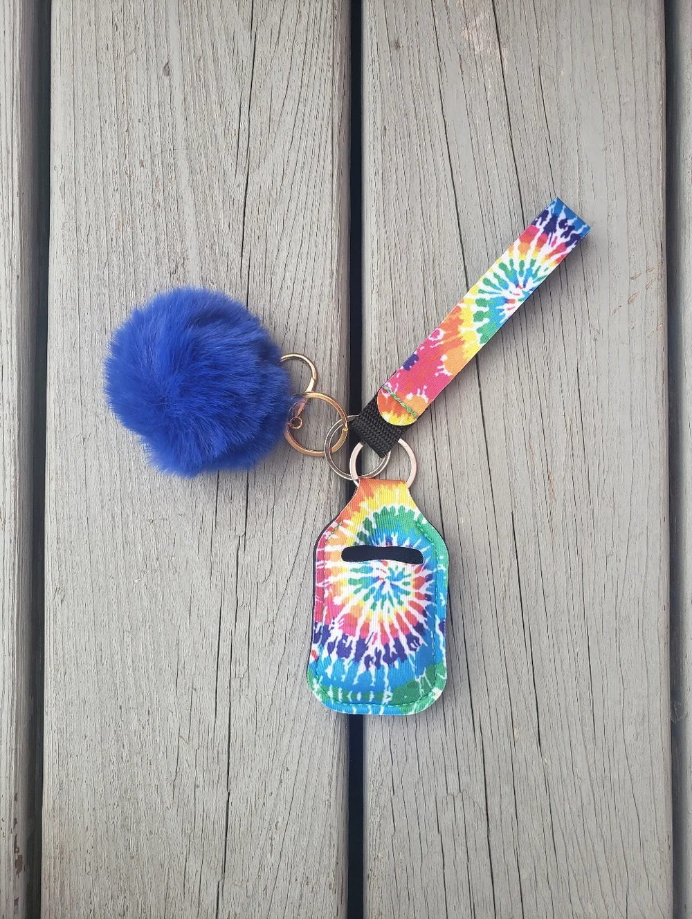 Tie-Dye Keychain